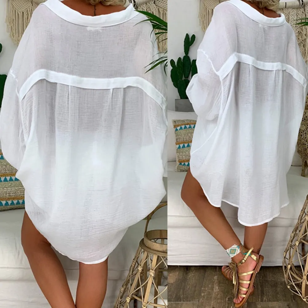 Haydée® | Oversized Button-Down Shirt