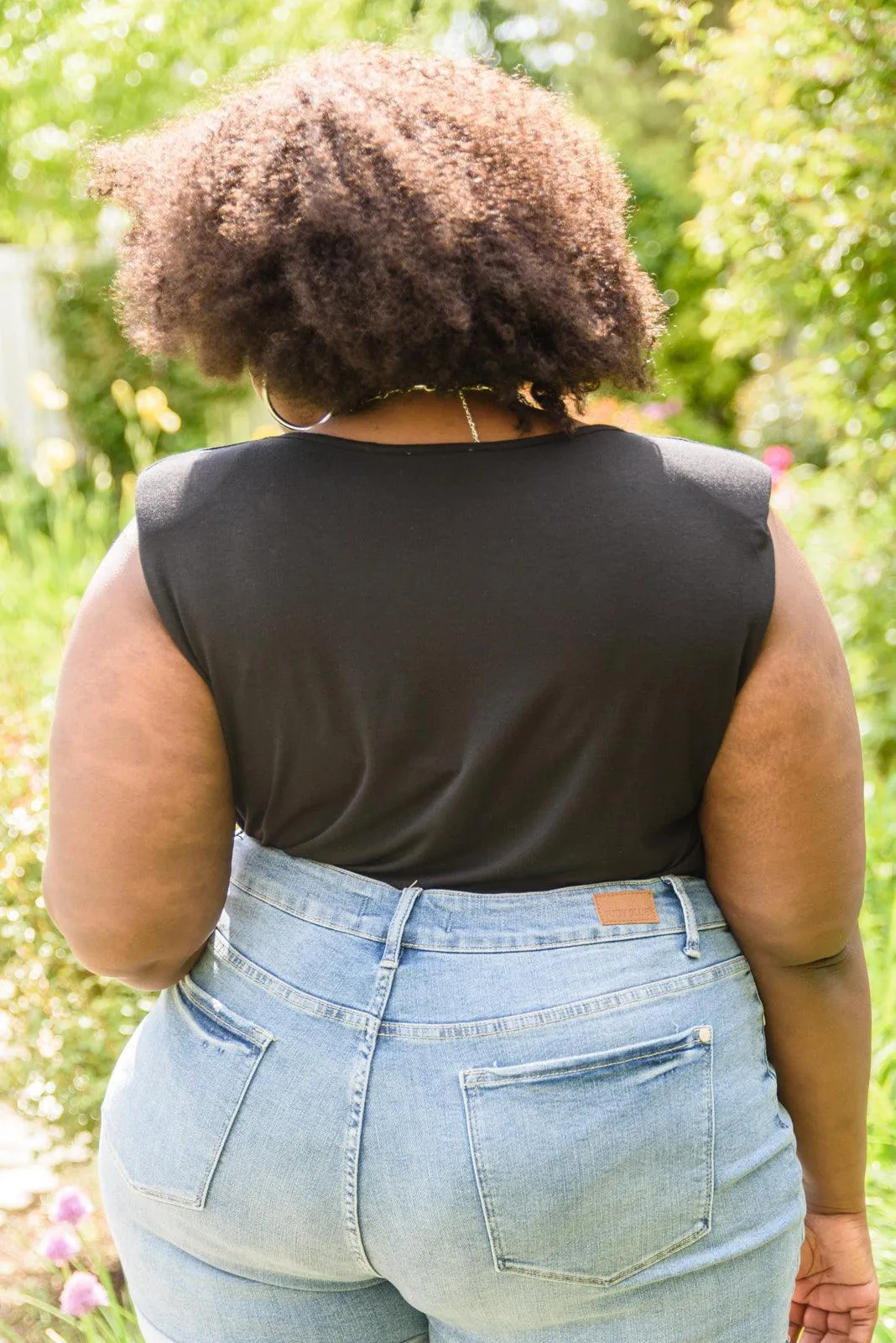 Hazel Blues® | Promise Bodysuit in Black
