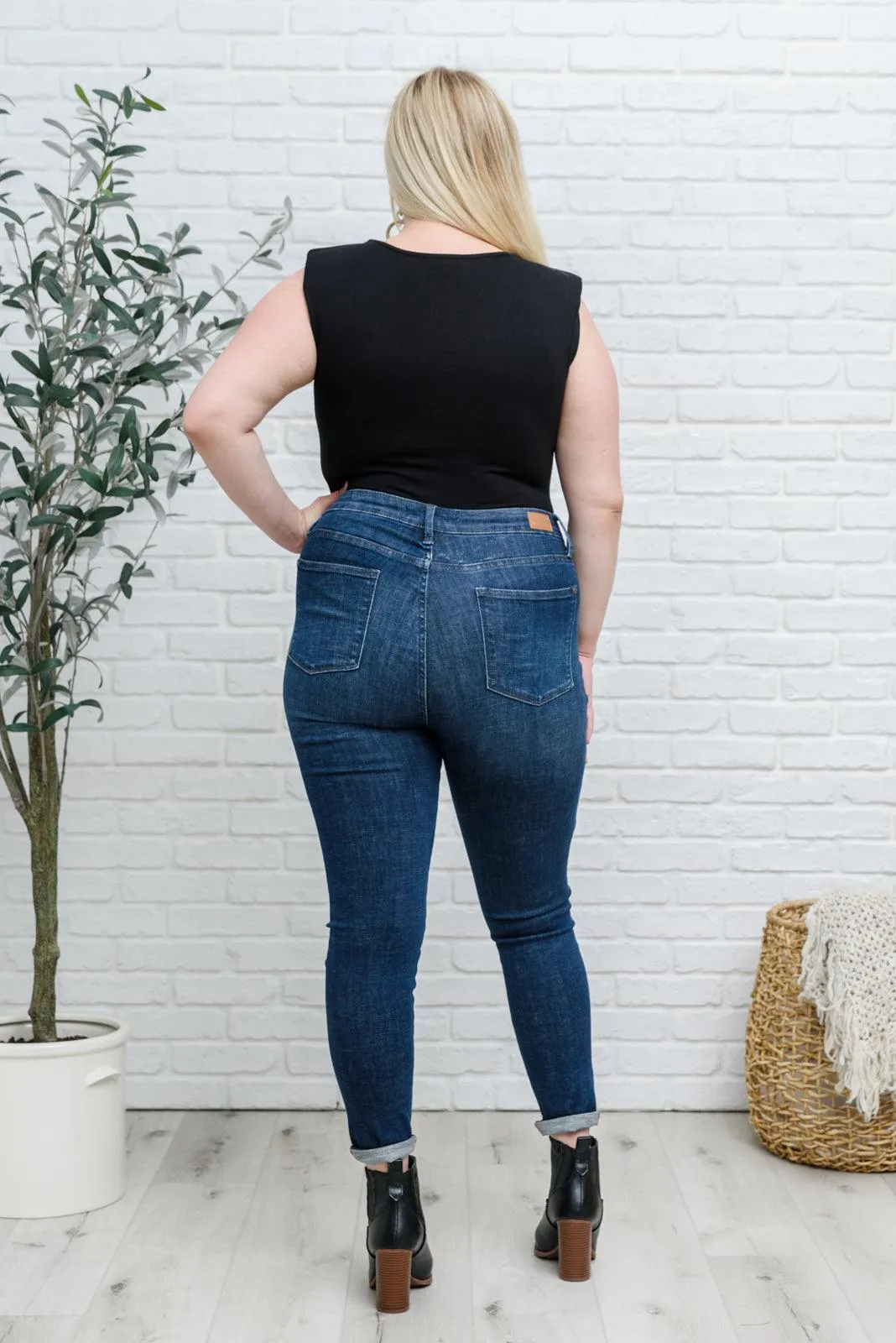 Hazel Blues® | Promise Bodysuit in Black