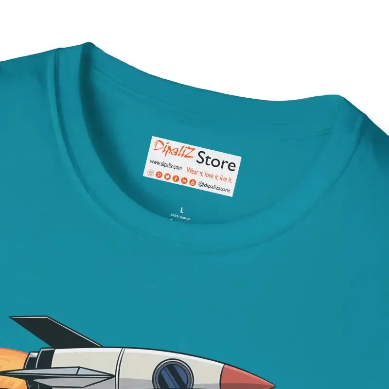 Hodl Gang Rocket Unisex Tee Launches your Style