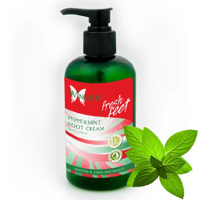 Holiday Fresh Feet Peppermint Foot Cream