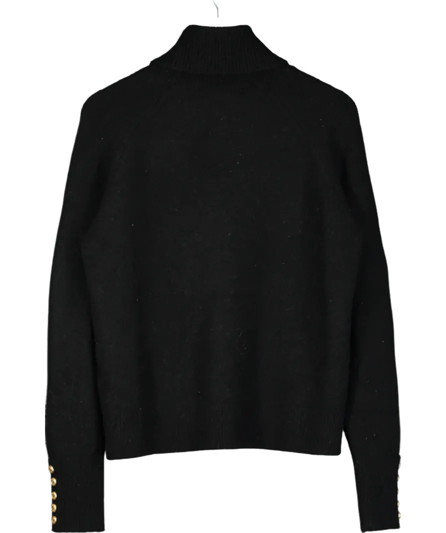 Holland Cooper Black Tori Knit Jumper UK S