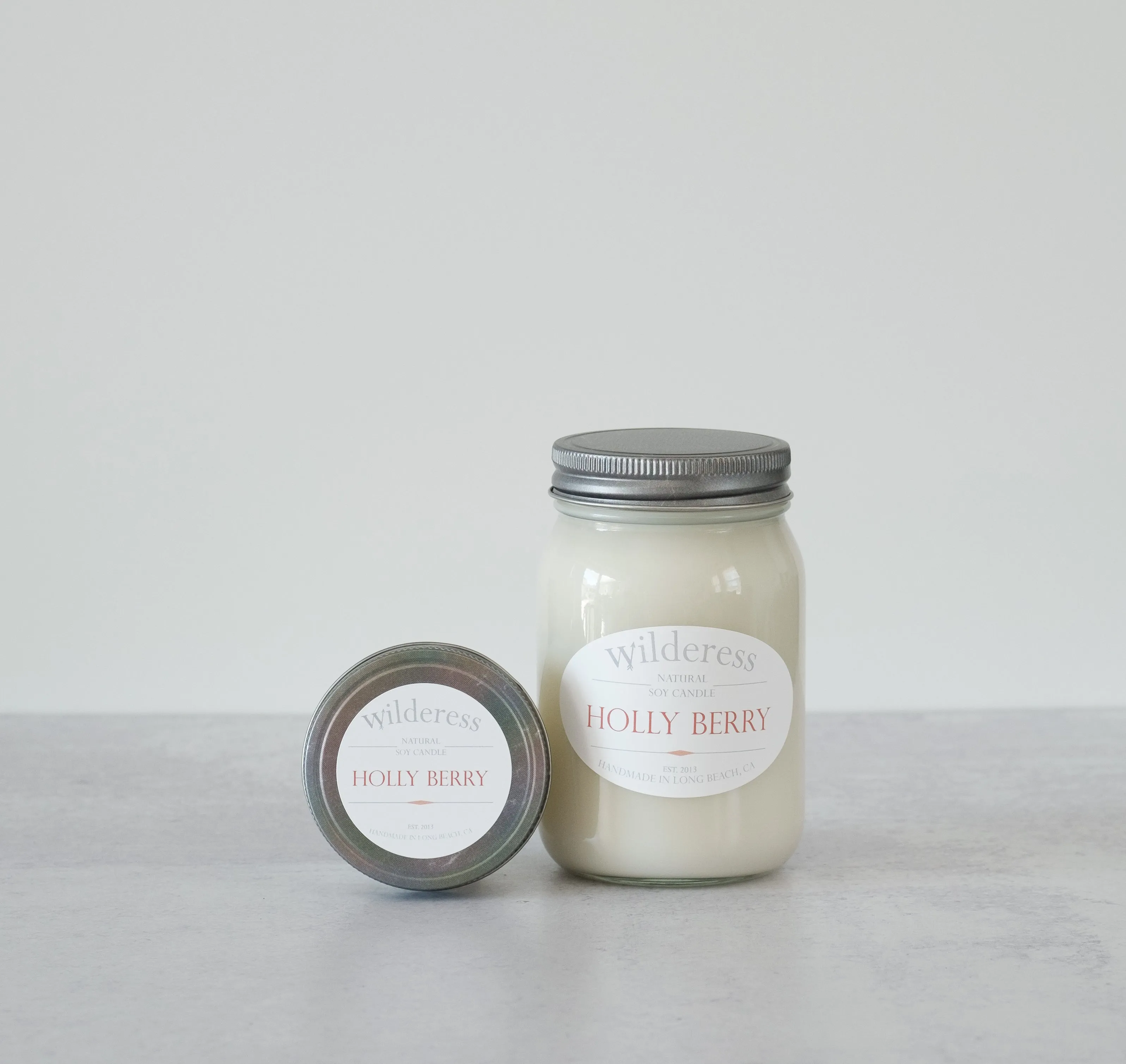 Holly Berry Soy Candle