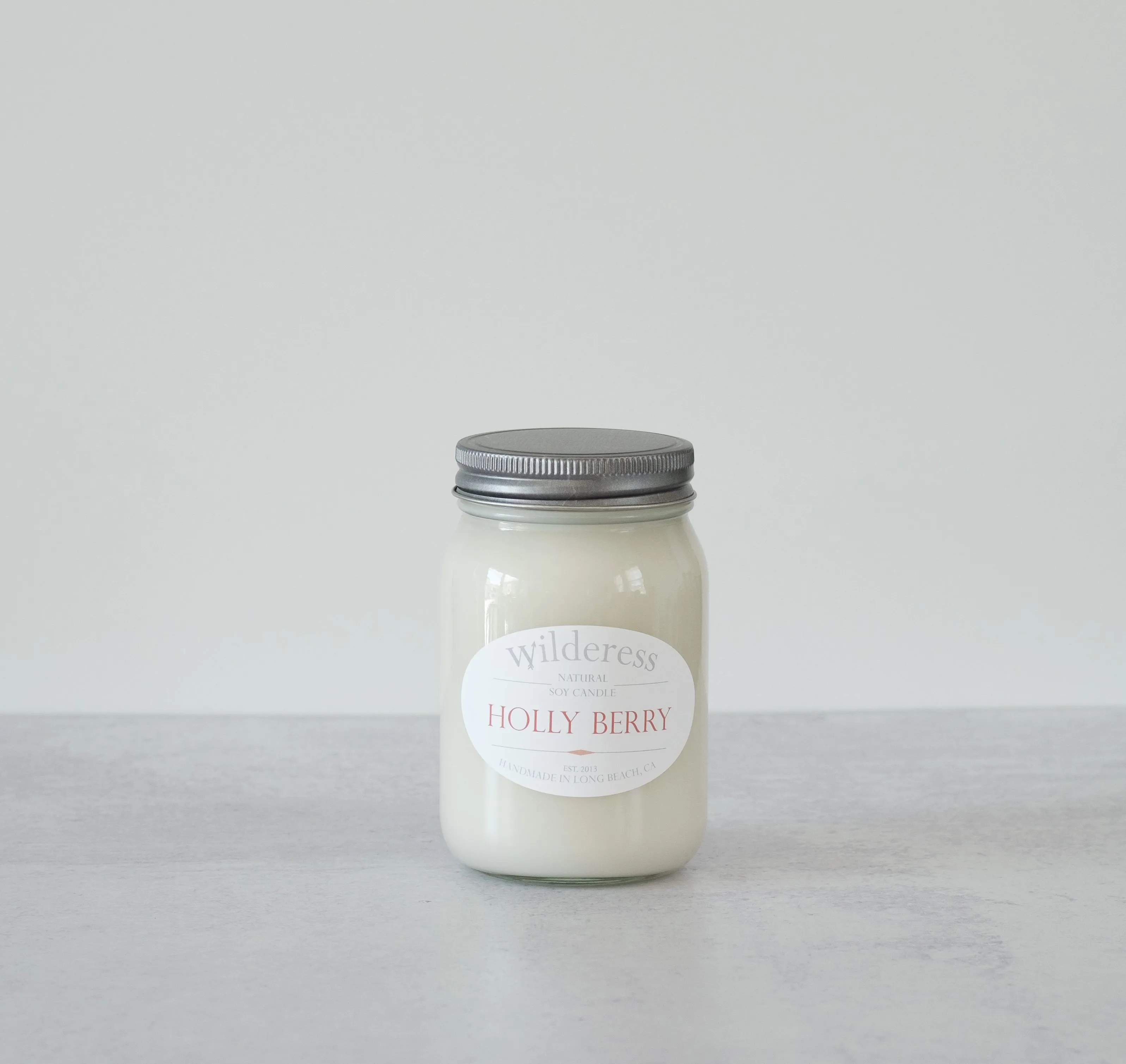Holly Berry Soy Candle