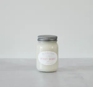 Holly Berry Soy Candle