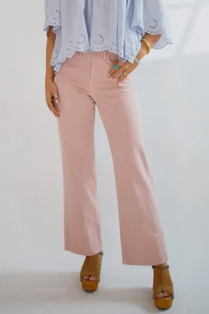 Holly Wide Leg Sepia Rose