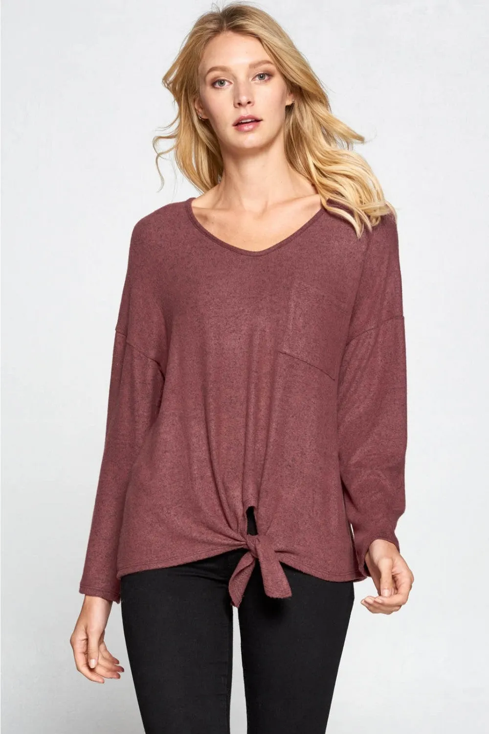 If Given The Chance Long Sleeve Top-2 Colors Available