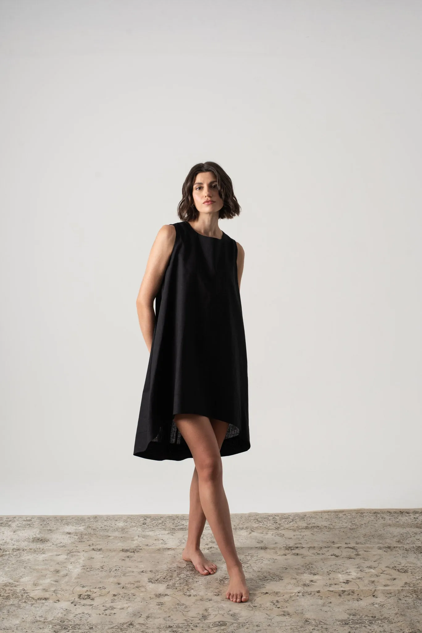 Illya Midi Dress Black