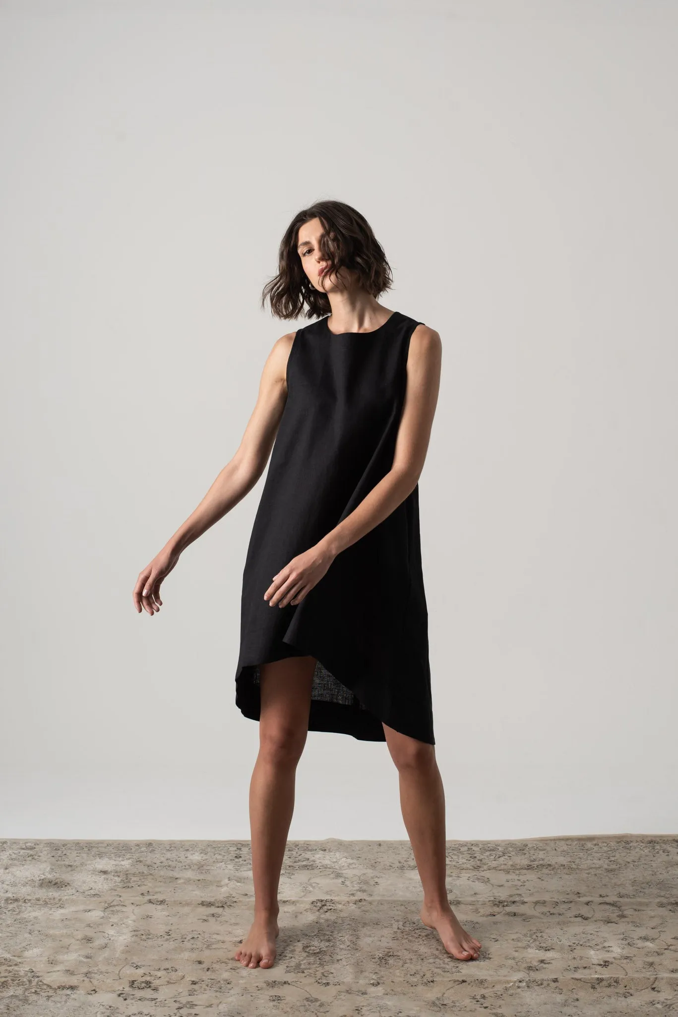 Illya Midi Dress Black