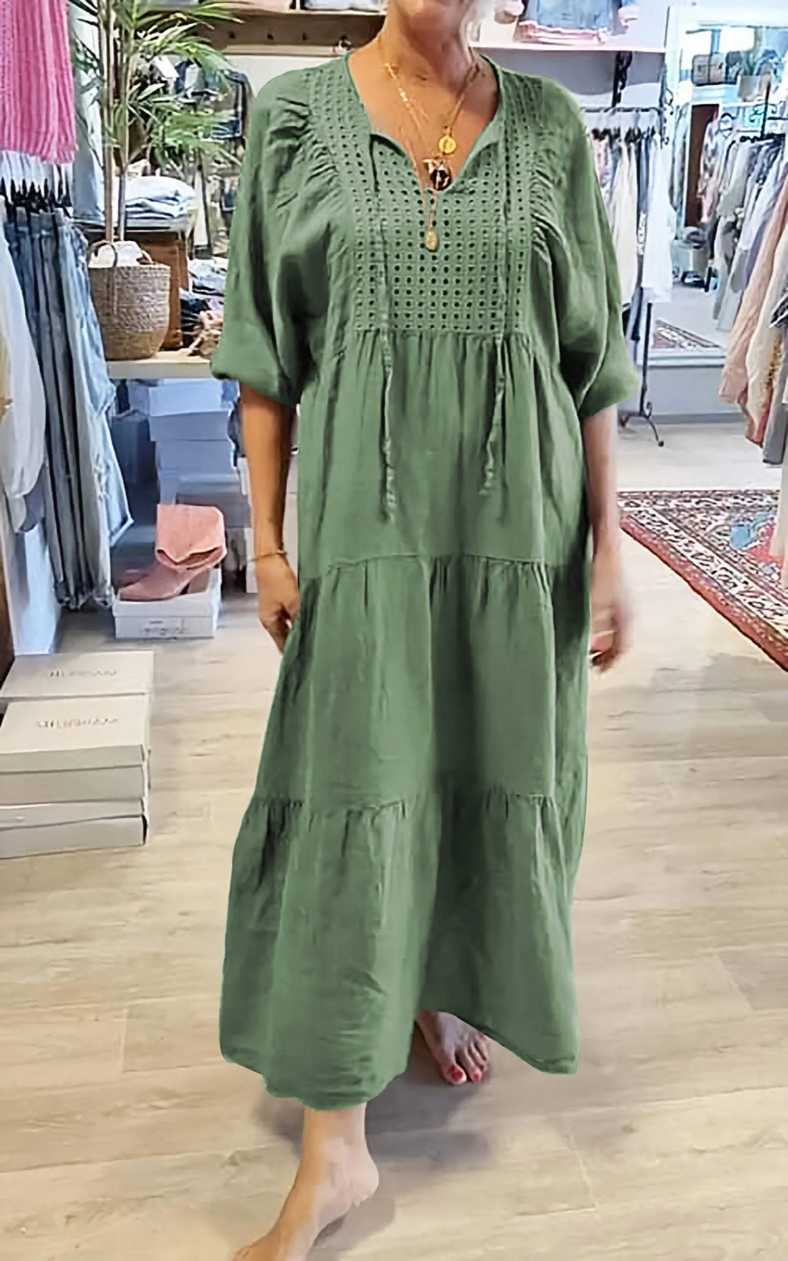 Isabella – Vibrant Comfort Women’s Loose Dress