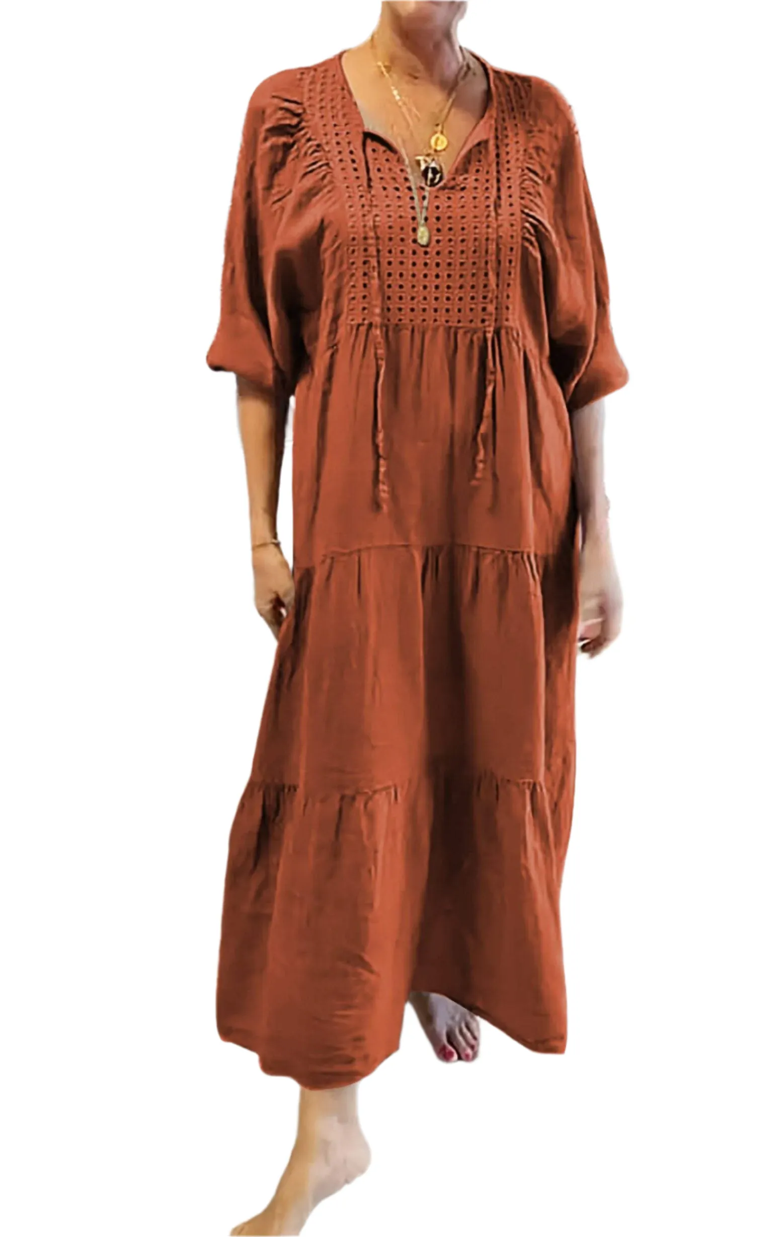 Isabella – Vibrant Comfort Women’s Loose Dress
