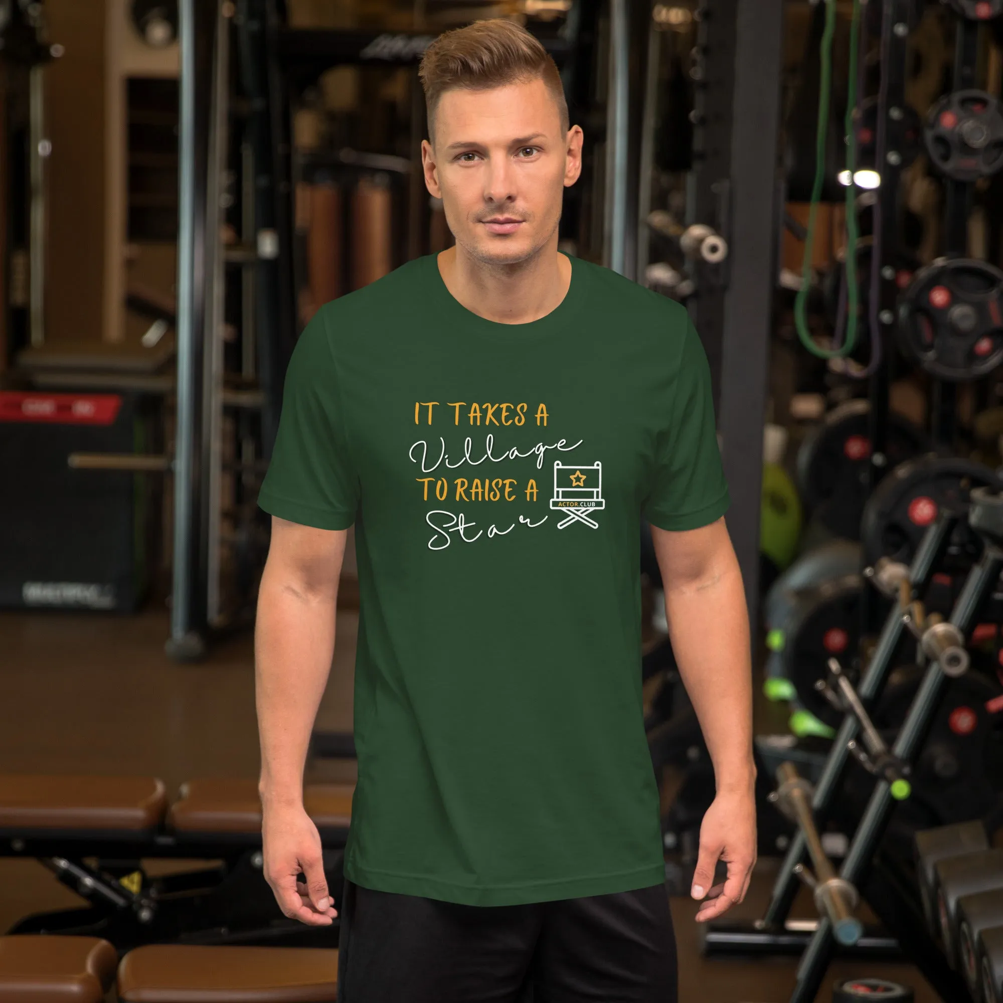 IT TAKES A VILLAGE TO RAISE A STAR Actor Entertainment T-Shirt for Men