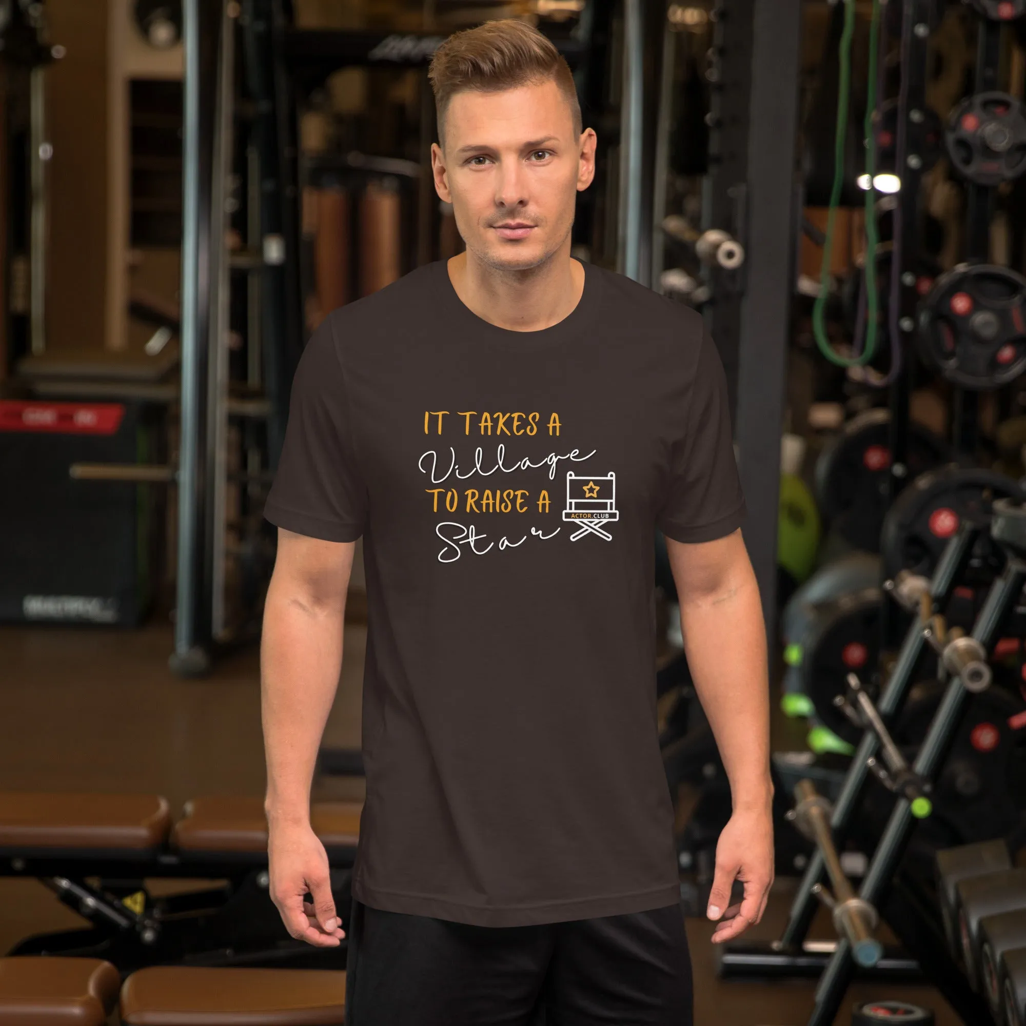IT TAKES A VILLAGE TO RAISE A STAR Actor Entertainment T-Shirt for Men