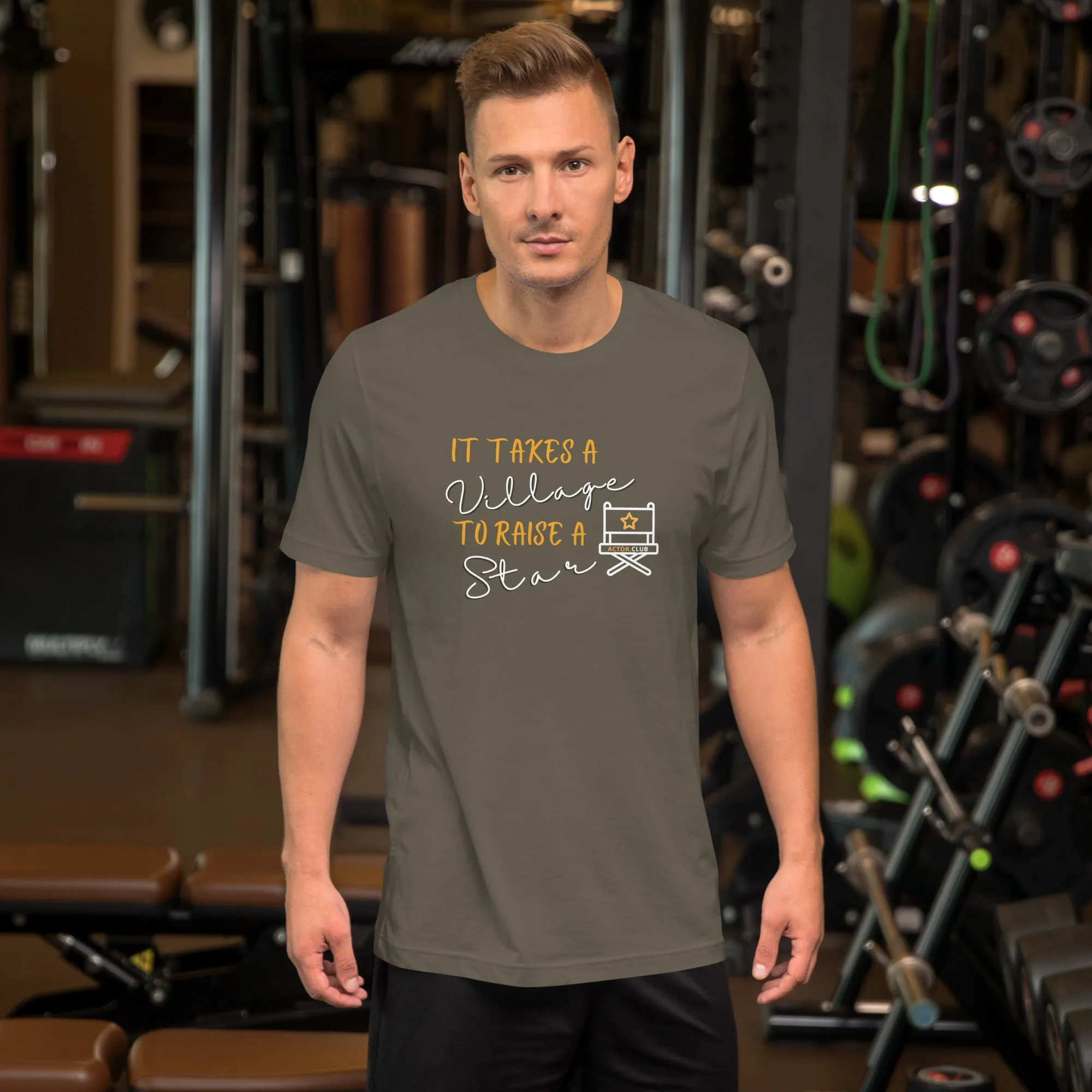 IT TAKES A VILLAGE TO RAISE A STAR Actor Entertainment T-Shirt for Men