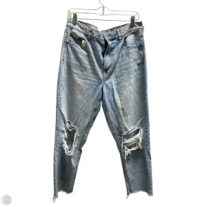 Jeans Boyfriend By American Eagle In Blue, Size: 12