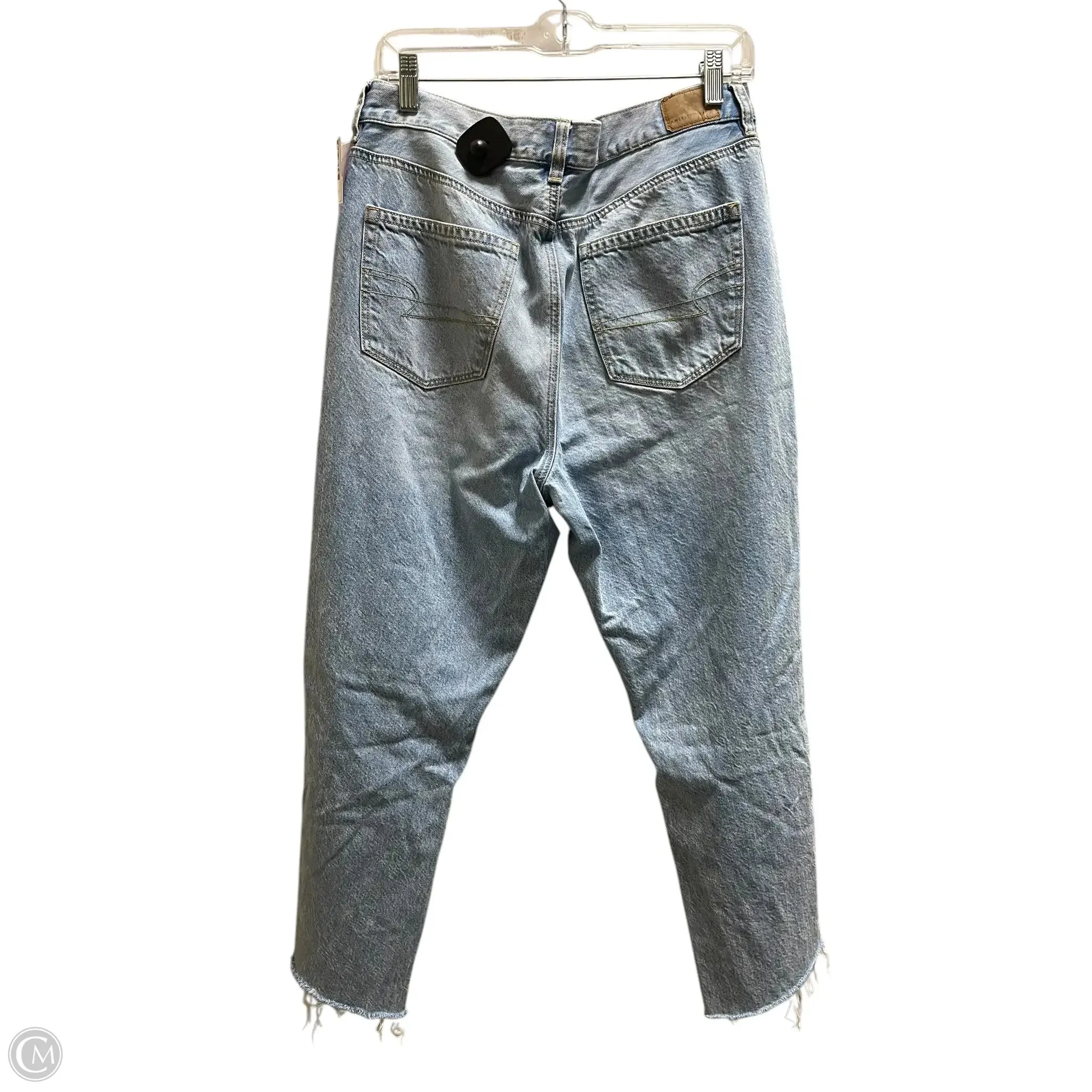 Jeans Boyfriend By American Eagle In Blue, Size: 12
