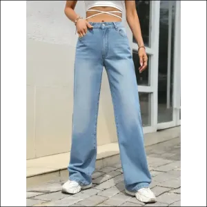 Jeans so Wide, they Should Come with their Own Personal Space! 👖✨