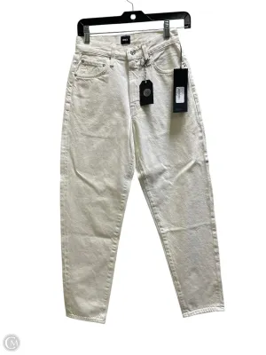 Jeans Straight By Edwin In Cream, Size: 0