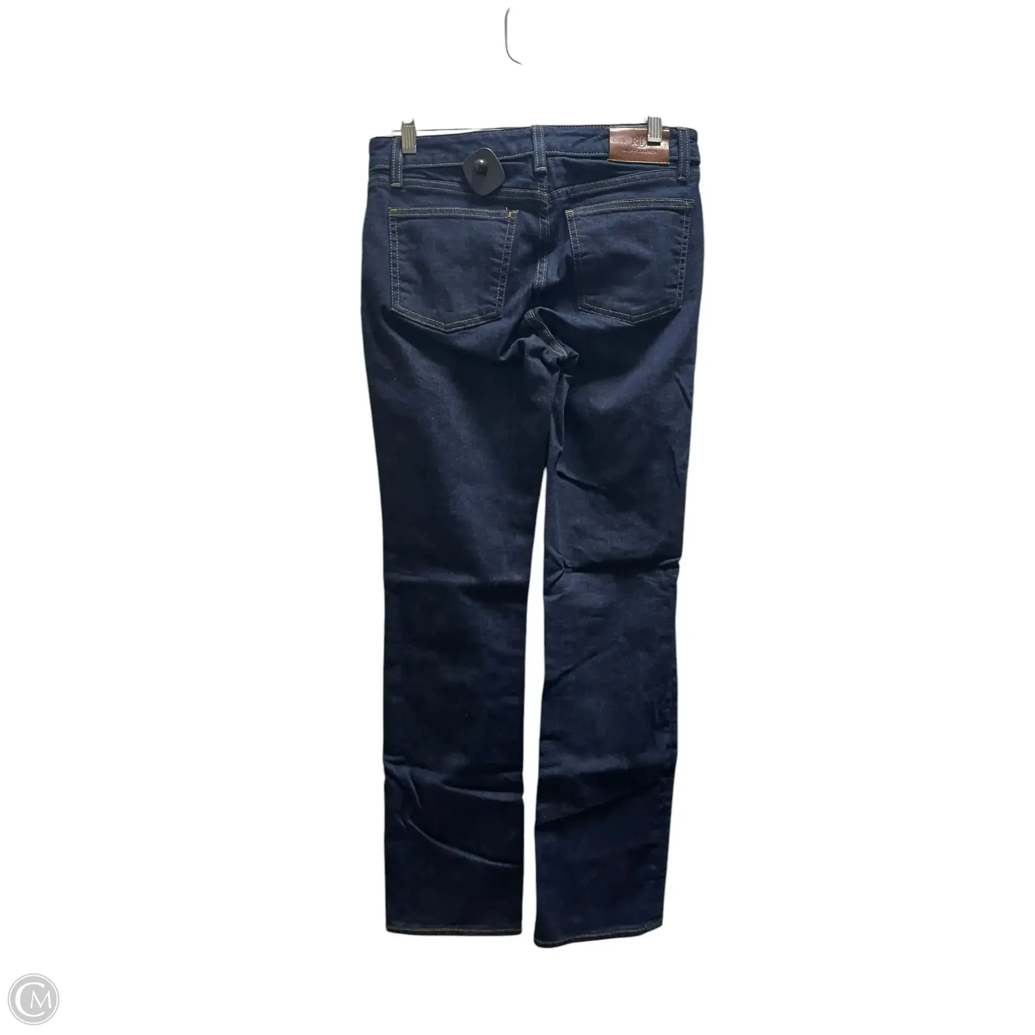 Jeans Straight By Lauren By Ralph Lauren In Blue, Size: 4