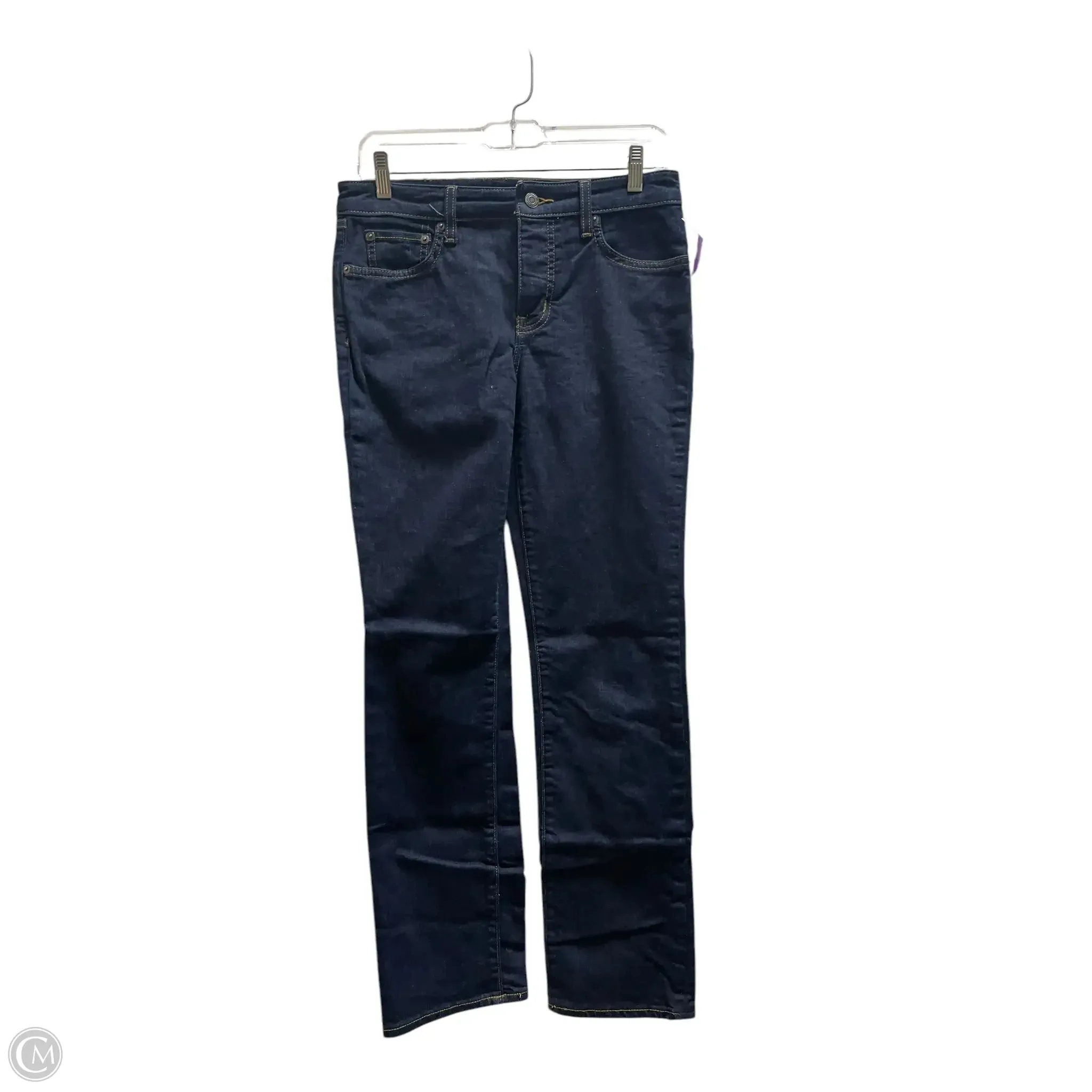Jeans Straight By Lauren By Ralph Lauren In Blue, Size: 4