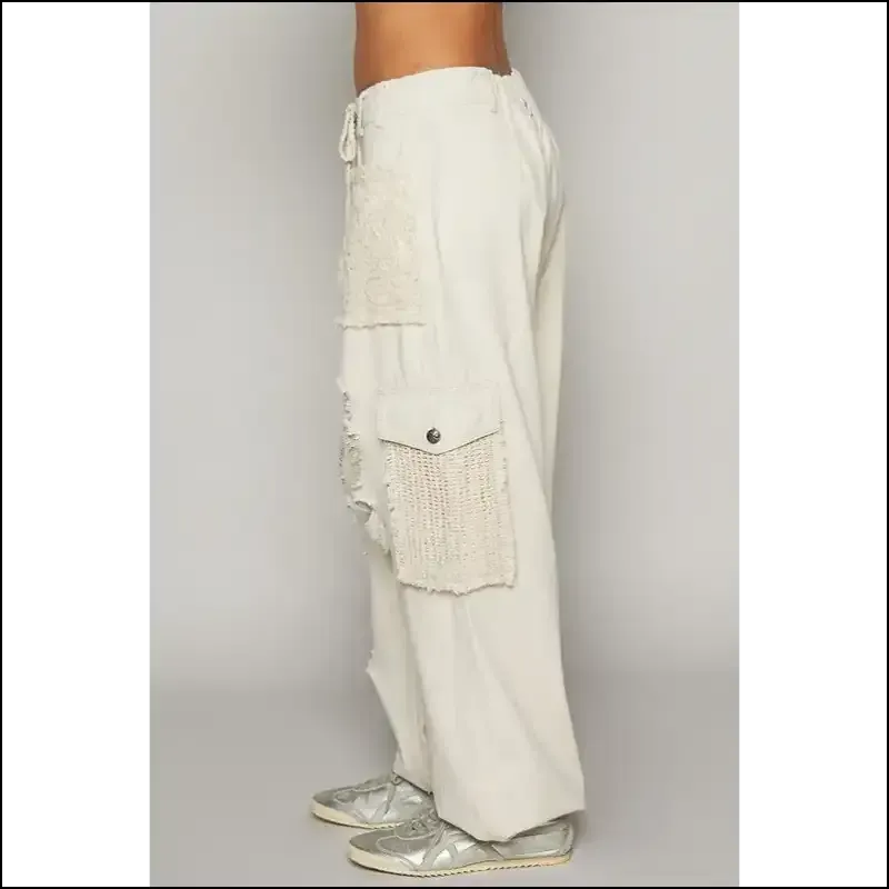 Jeans that Say I'm Distressed but Make it Fashionably Crochet Chic!