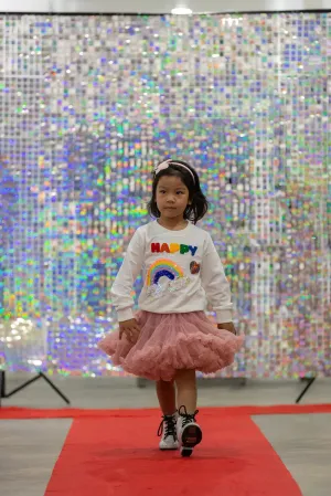 Joyful Rainbow Bliss sweatshirt