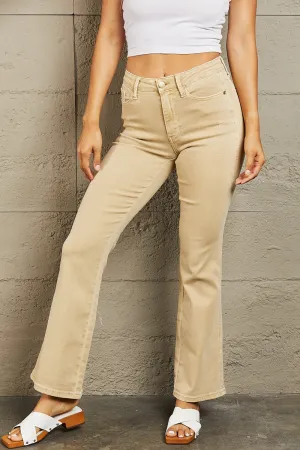 Judy Blue Cailin Mid Rise Garment Dyed Bootcut Jeans