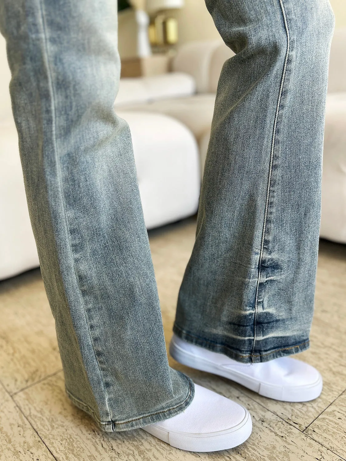 Judy Blue Full Size High Waist Flare Jeans ONLINE EXCLUSIVE
