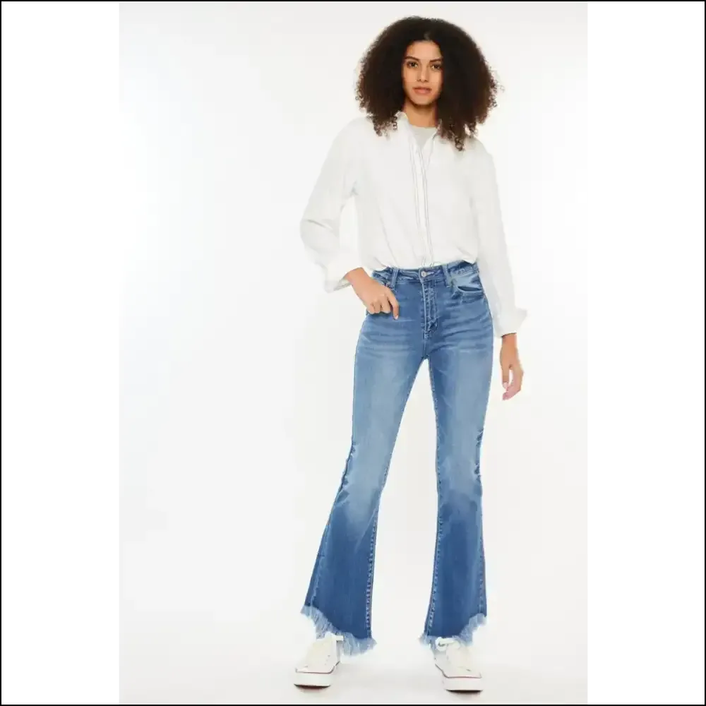 Kancan High Rise Frayed Hem Jeans: Unleash your Inner Fashion Disaster! 😂👖