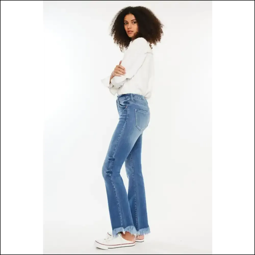 Kancan High Rise Frayed Hem Jeans: Unleash your Inner Fashion Disaster! 😂👖