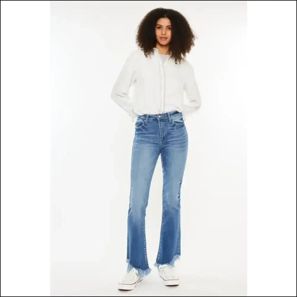 Kancan High Rise Frayed Hem Jeans: Unleash your Inner Fashion Disaster! 😂👖