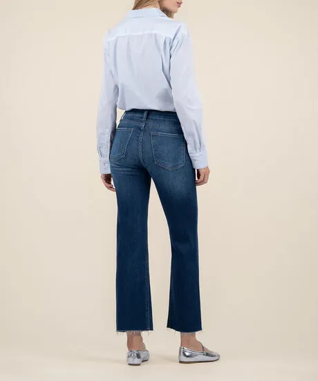 Kelsey High Rise Ankle Flare Jeans
