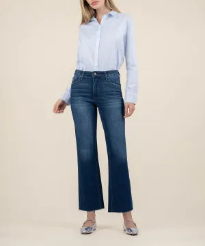 Kelsey High Rise Ankle Flare Jeans