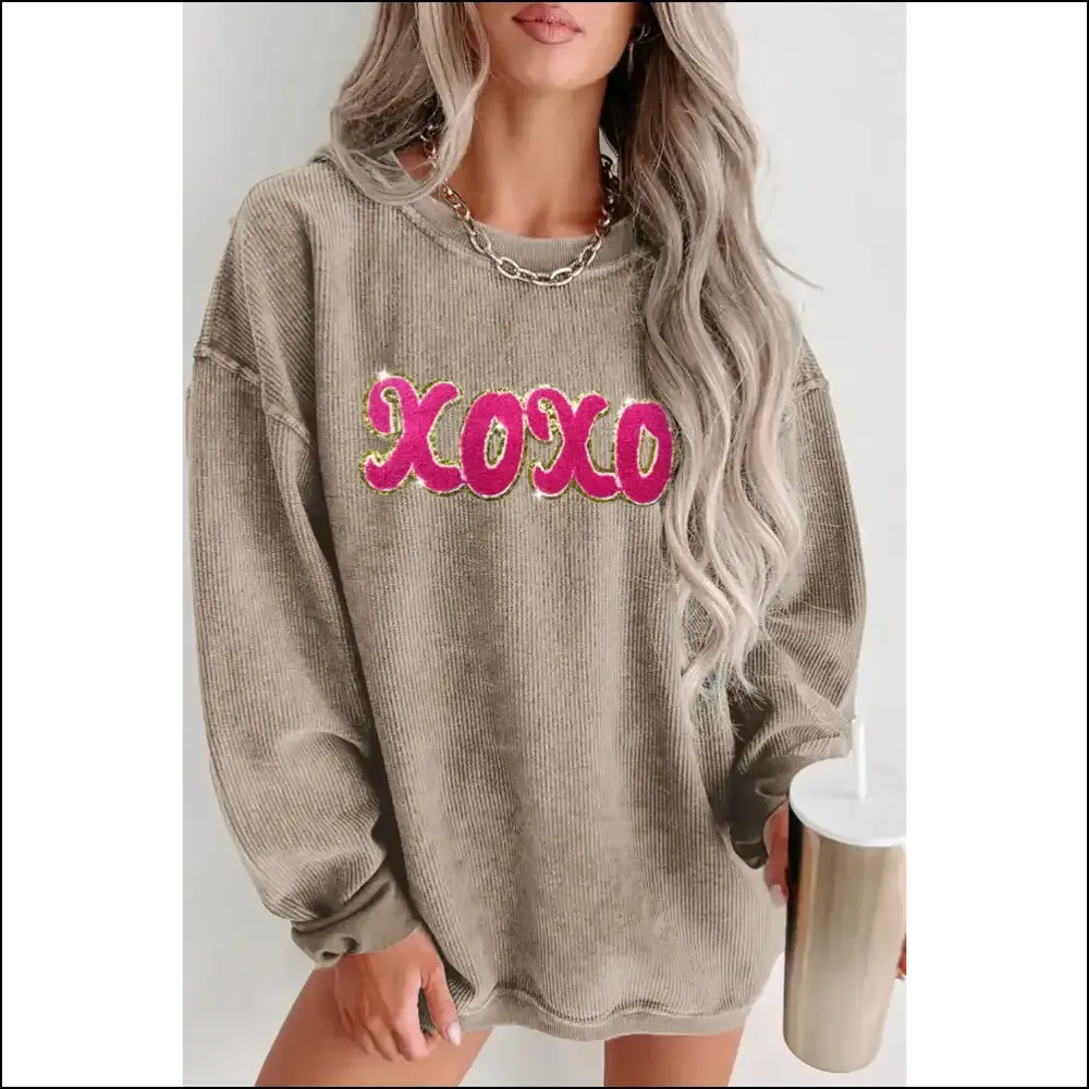 Khaki Glitter Xoxo: so Cozy, It's Basically a Hug  💋