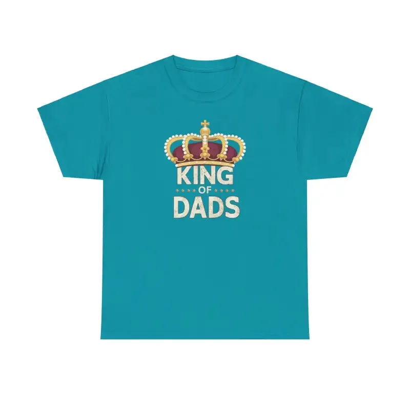 King of Dads Heavy Cotton Tee Stylish Comfort