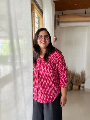 Klingaru Women Shirt - Ikat - PREORDER Multicolors