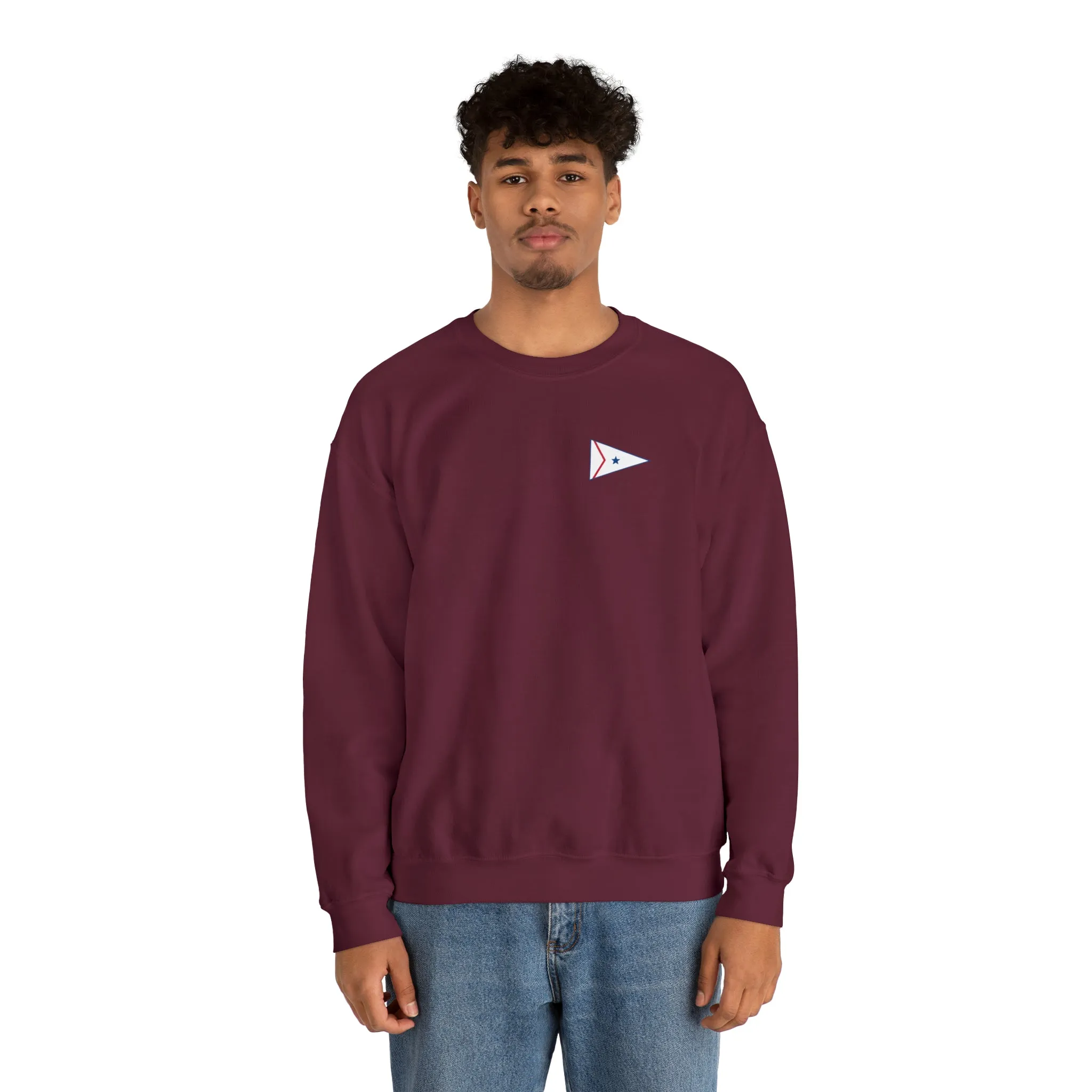 LaBelle Yacht Club Patch Sailing Unisex Crewneck Sweatshirt Heavy Blend™