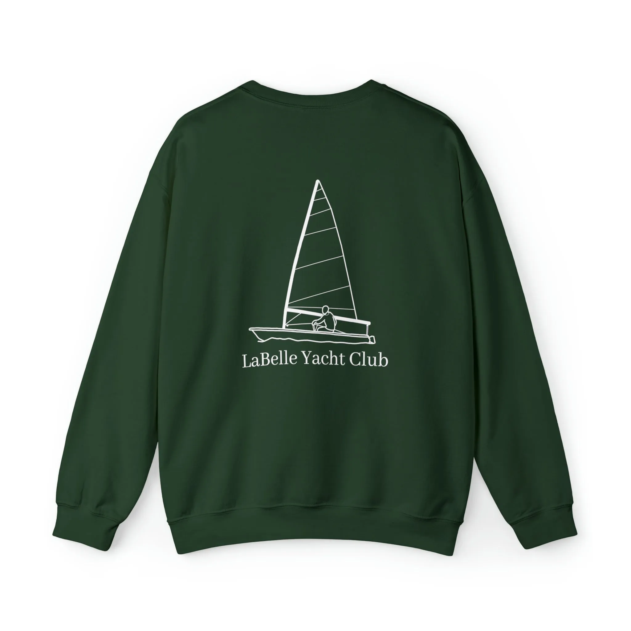 LaBelle Yacht Club Patch Sailing Unisex Crewneck Sweatshirt Heavy Blend™