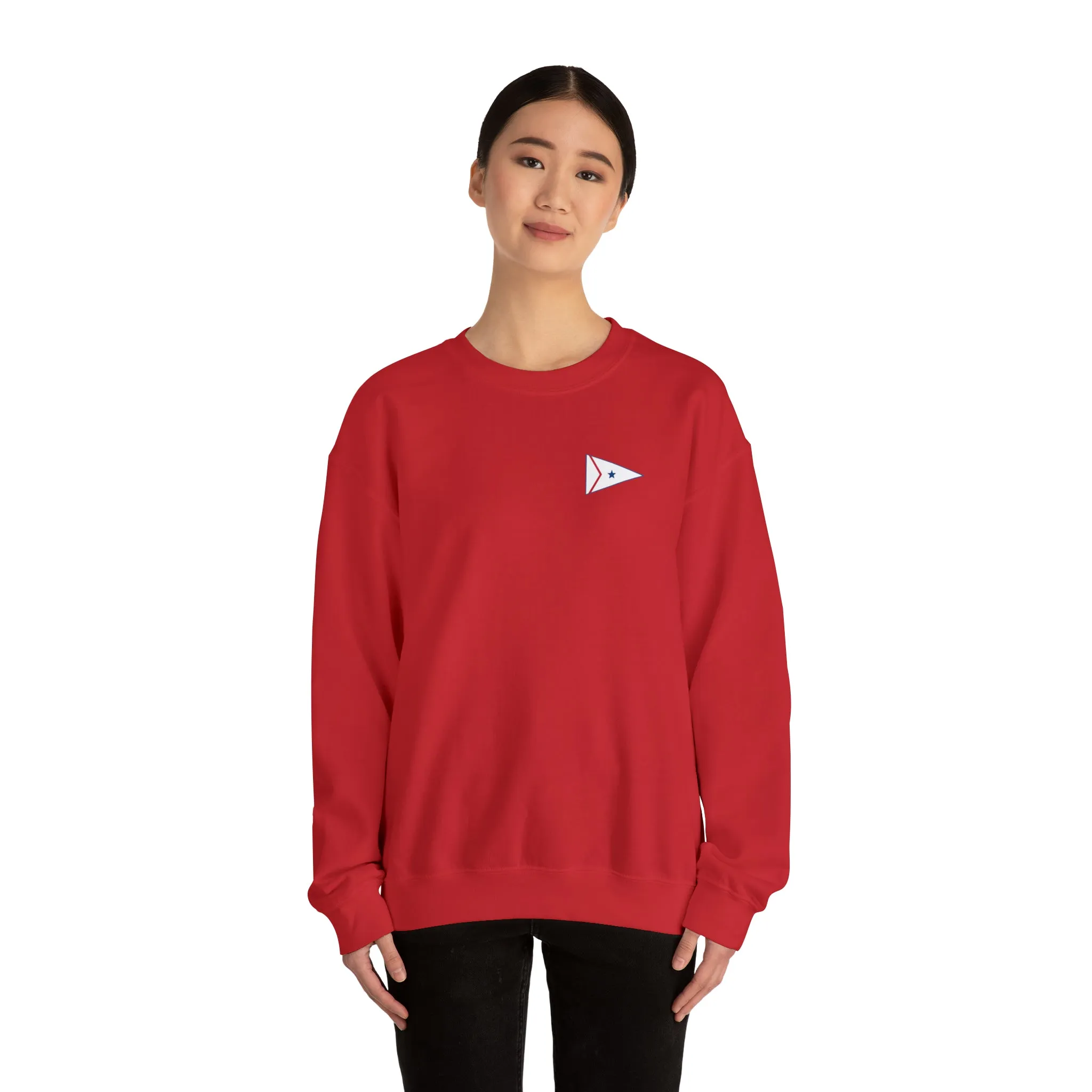 LaBelle Yacht Club Patch Sailing Unisex Crewneck Sweatshirt Heavy Blend™