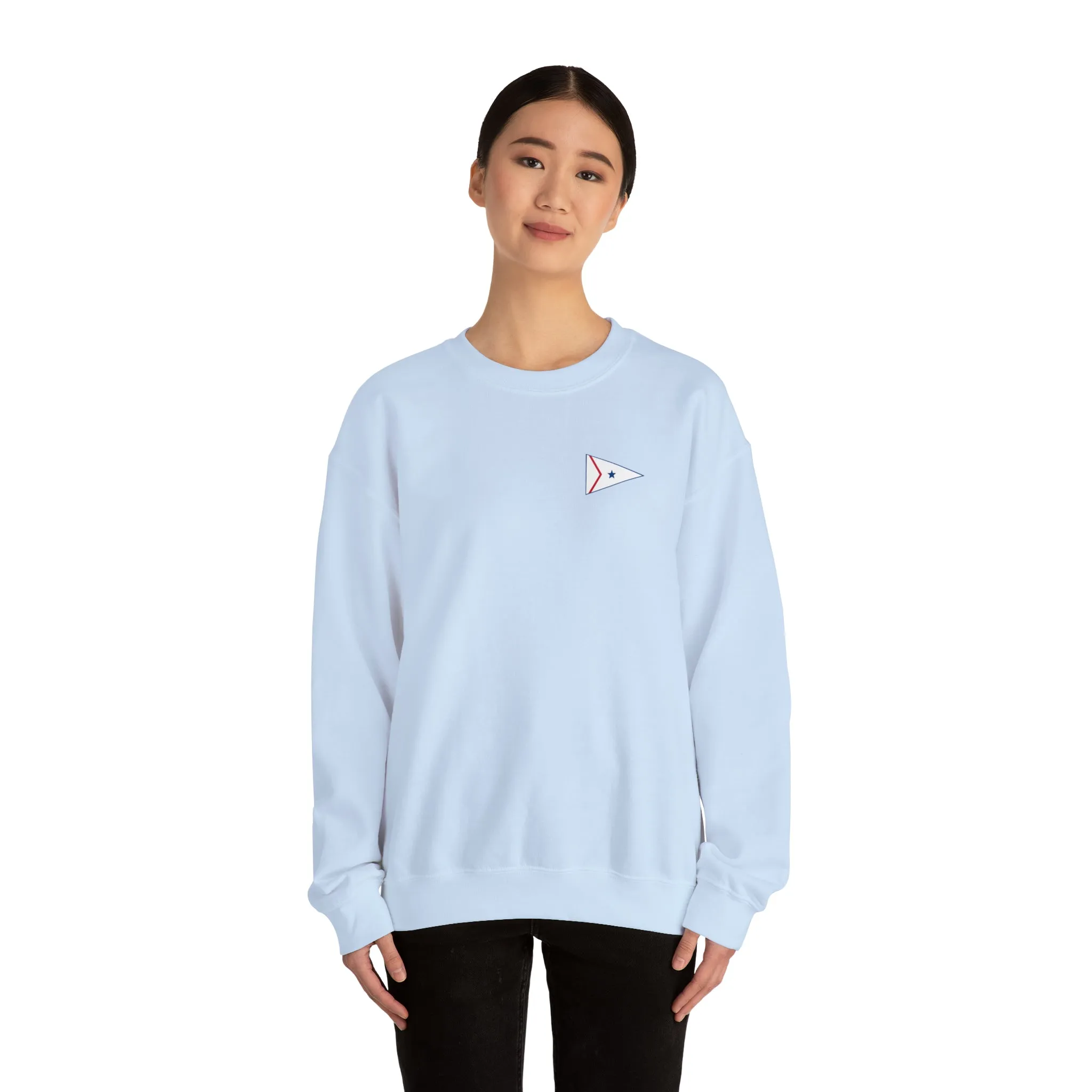 LaBelle Yacht Club Patch Sailing Unisex Crewneck Sweatshirt Heavy Blend™