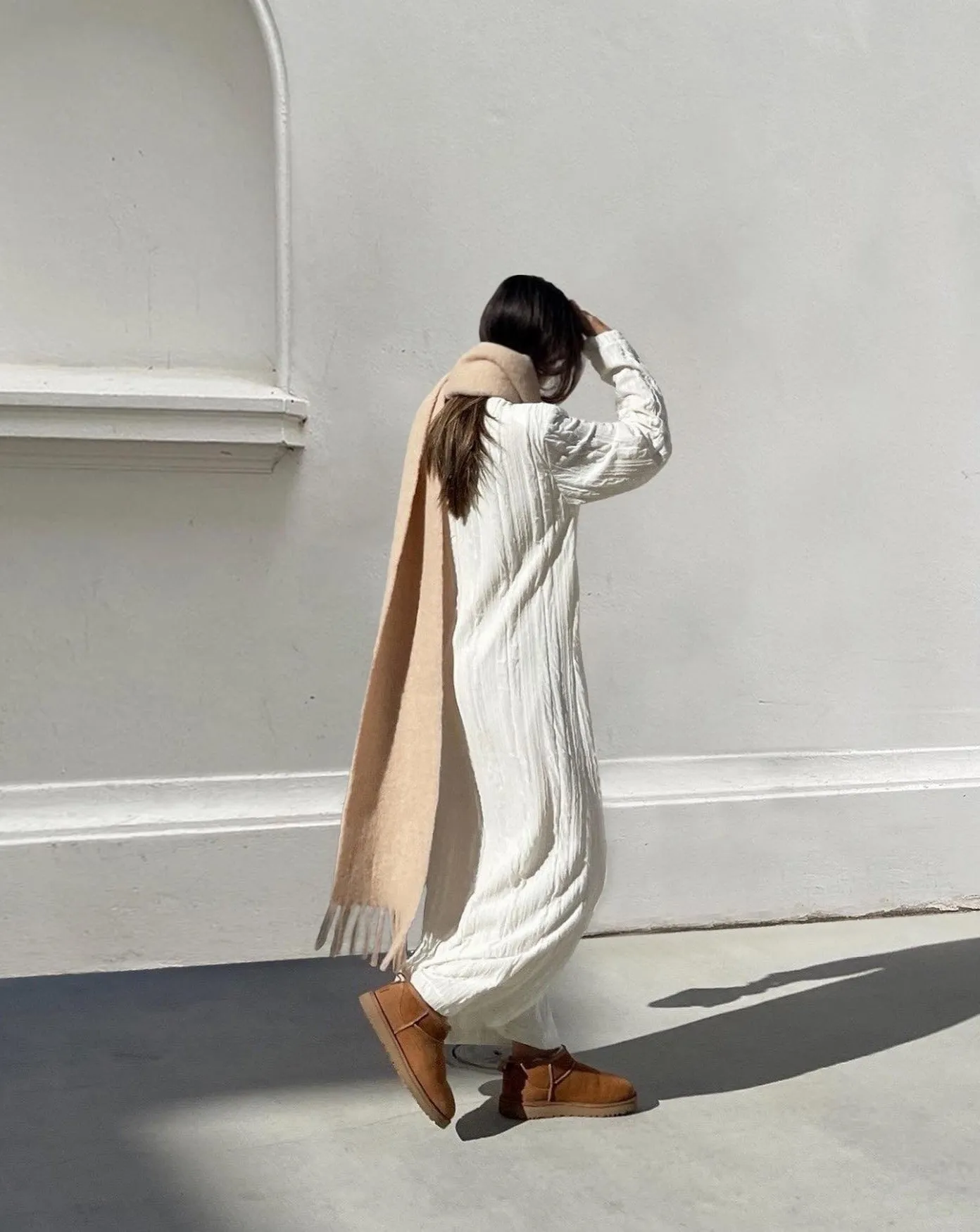 Lace Dress in Ivory