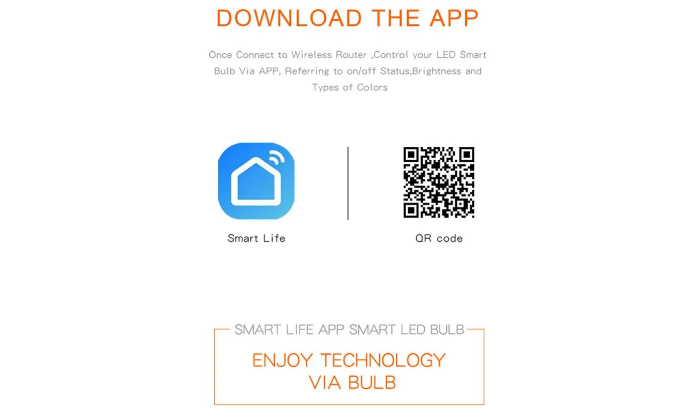 Lamp Light Bulbs Smart LED WiFi Energy-Saving E26/E27/B22/E14