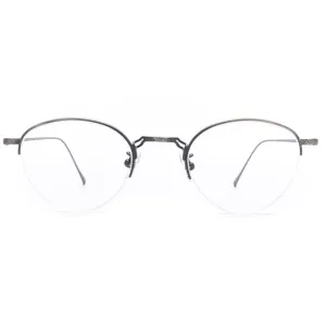 L&F &6 | Prescription Eyeglasses | Antique Silver