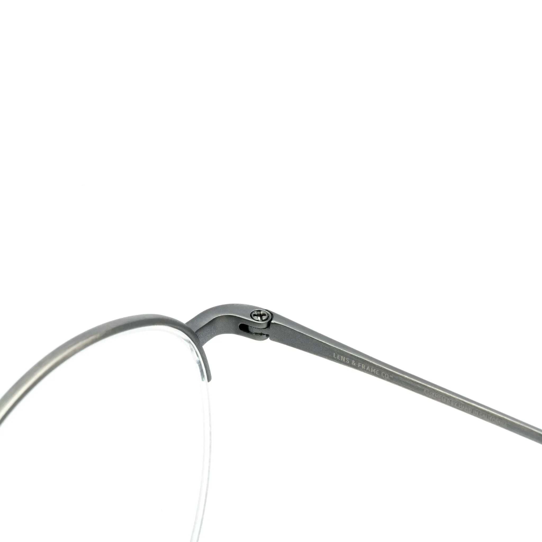 L&F &6 | Prescription Eyeglasses | Antique Silver