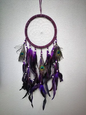 Large dreamcatcher "Zonta" - Purple