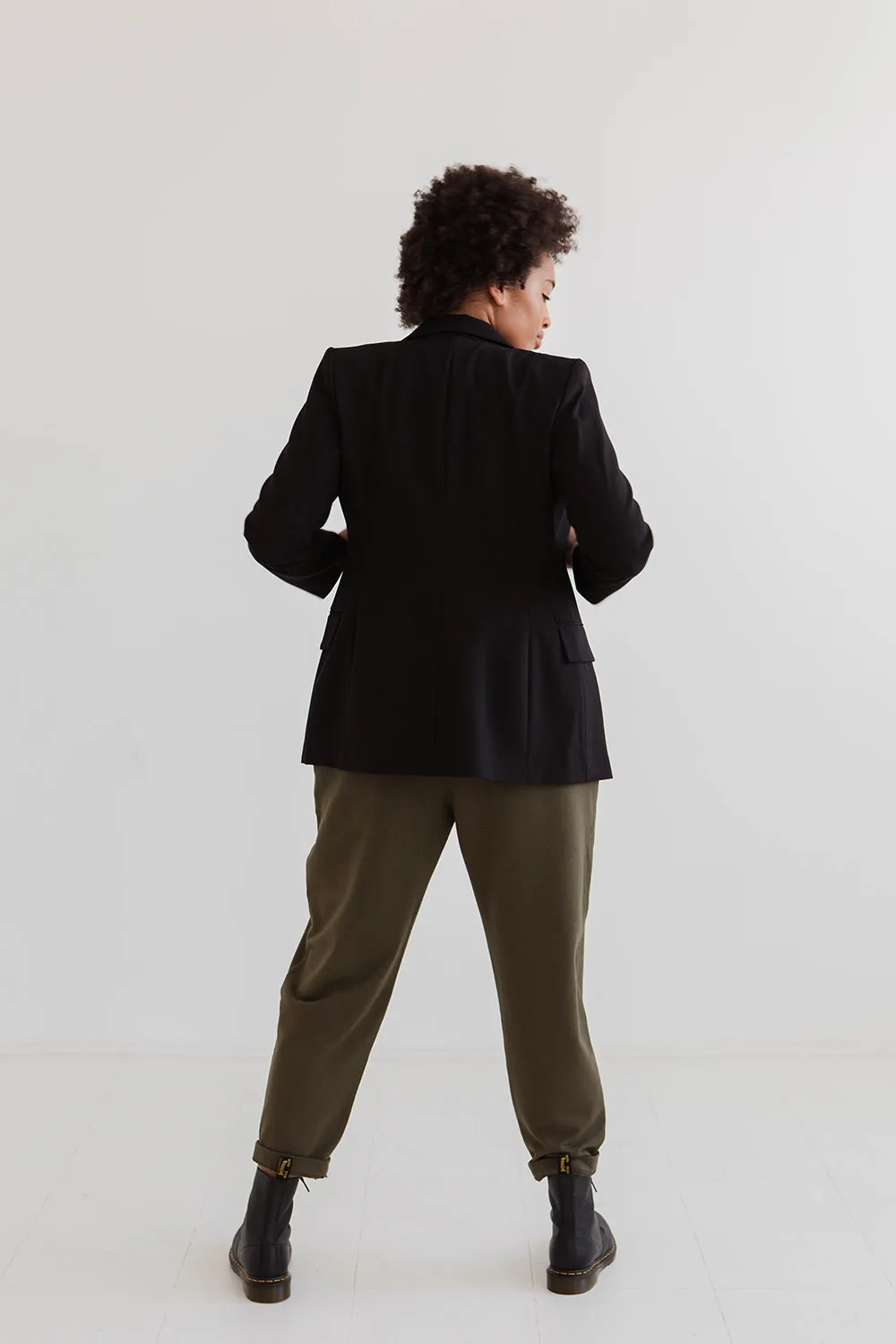 Laura 100% Organic Cotton Jumpsuit - Olive