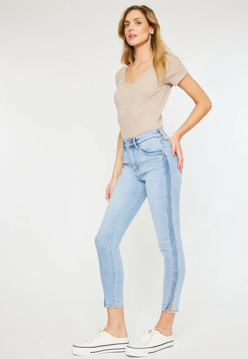 Layla High Rise Ankle Skinny Jeans