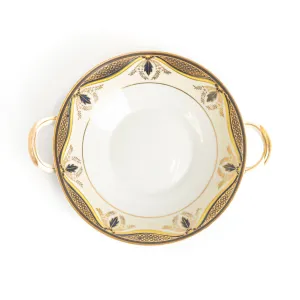 Lemon Stripe Antique Dish