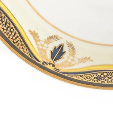 Lemon Stripe Antique Dish