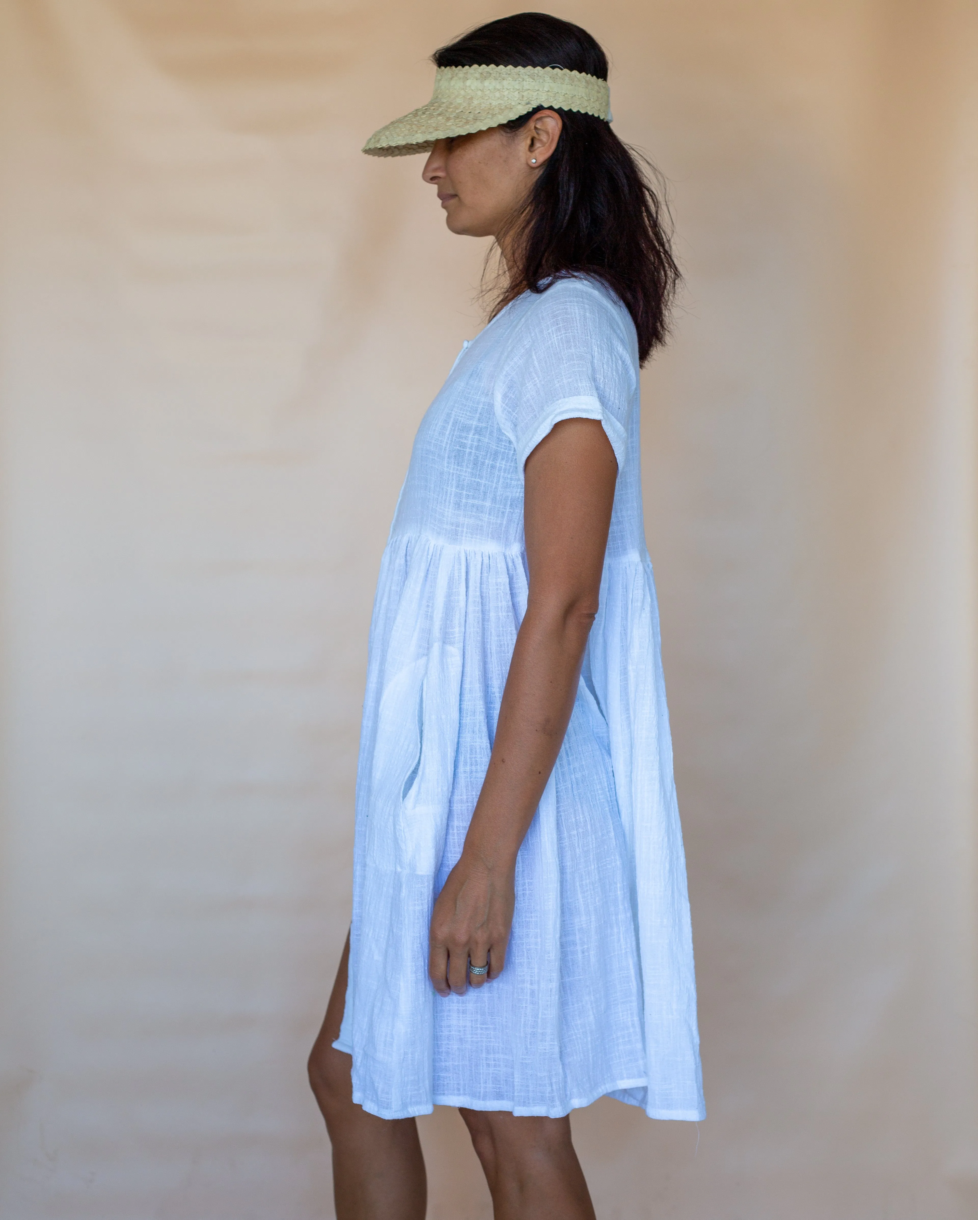Lenny Dress - White